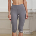 Pantalones de yoga de mujer cómodos leggings de gimnasio transpirable